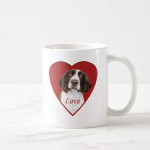 Engelse Springer Spaniel Love Coffee Mok