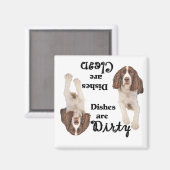 Engelse Springer Spaniel Lovers Vaatwasser Magnet Magneet (Voorkant / Achterkant)