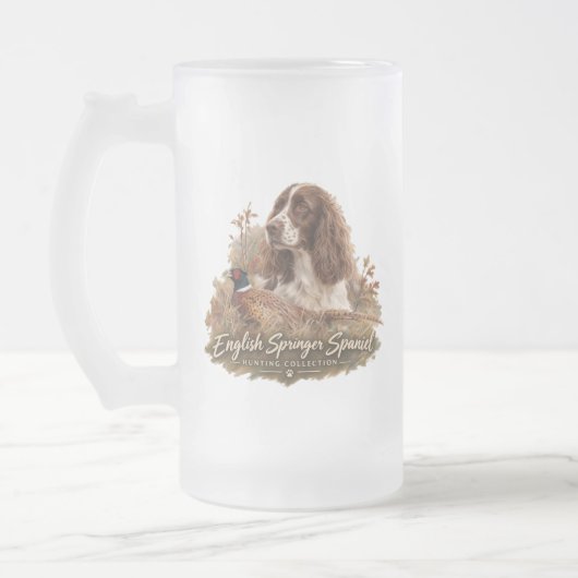 Engelse Springer Spaniel Matglas Bierpul (Links)