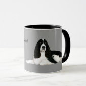 Engelse Springer Spaniel-Mok Mok (Voorkant rechts)