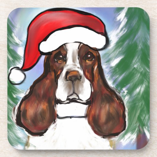 ENGELSE SPRINGER SPANIEL ONDERZETTER (Voorkant)