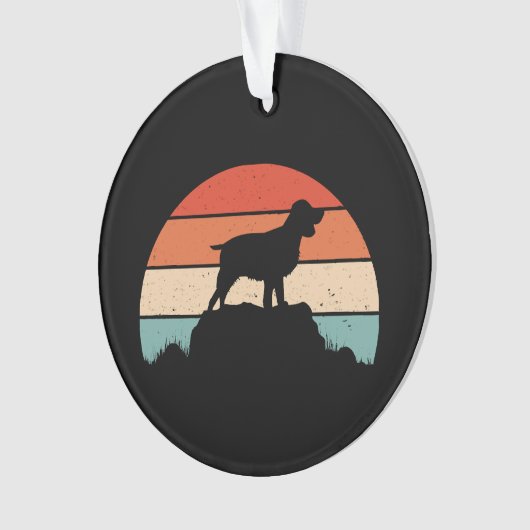 Engelse springer spaniel ornament (voorkant)