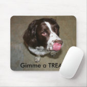 Engelse Springer Spaniel, Otis wil een Treat. Muismat (Met muis)