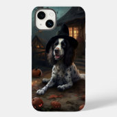 Engelse Springer Spaniel Pompoenen Halloween Scary Case-Mate iPhone Case (Achterkant)