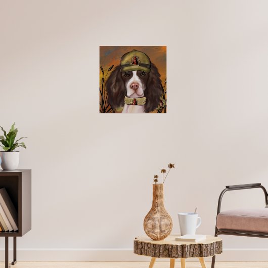 Engelse Springer Spaniel Poster (Woonkamer 3)