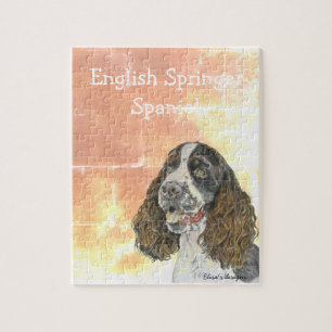 Engelse Springer Spaniel puzzel Legpuzzel