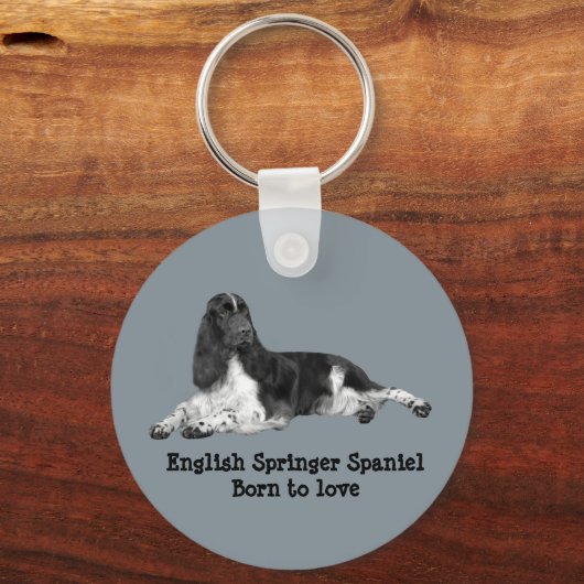 Engelse Springer Spaniel Sleutelhanger (Voorkant)