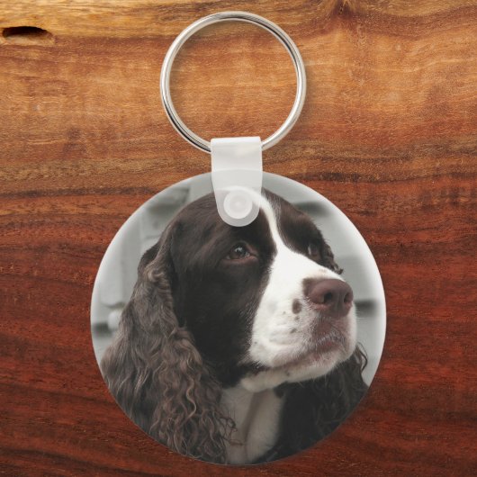 Engelse Springer Spaniel Sleutelhanger (Voorkant)