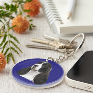 Engelse Springer Spaniel Sleutelhanger