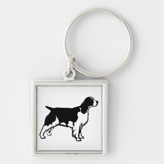 Engelse Springer Spaniel Sleutelhanger (Voorkant)