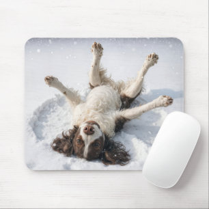Engelse Springer Spaniel Sneeuwengel Muismat