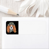 Engelse Springer Spaniel Steampunk Etiket (Insitu)