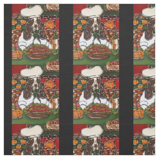 Engelse Springer Spaniel Stof (Swatch)