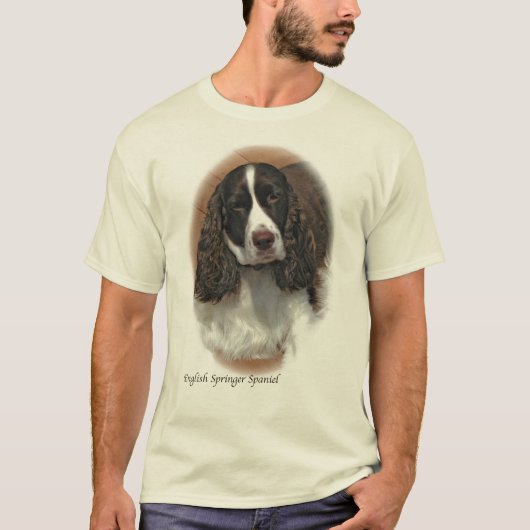 Engelse Springer Spaniel T-Shirt (Voorkant)