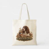 Engelse Springer Spaniel Tote Bag (Achterkant)