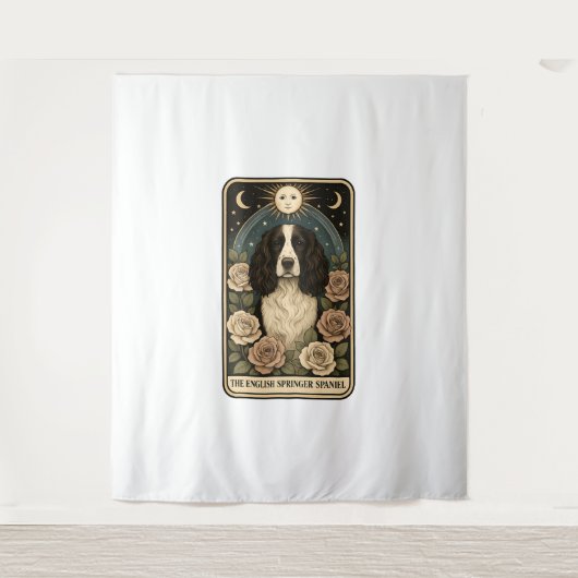 Engelse Springer Spaniel Wandkleed (Voorkant)