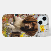 Engelse Springer Spaniels, kunst Case-Mate iPhone Case (Achterkant (horizontaal))