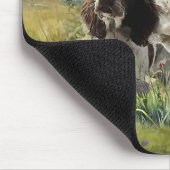 Engelse Springer Spaniels, kunst Muismat (Hoek)