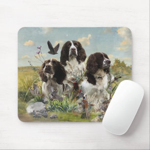 Engelse Springer Spaniels, kunst Muismat