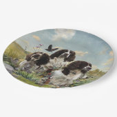 Engelse Springer Spaniels, kunst Papieren Bordje (Gekanteld)