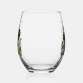 Engelse Springer Spaniels, kunst Wijnglas Zonder Voet (Rechts)