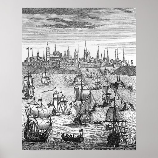 Engelse Squadron Carry Troops Poster (Voorkant)