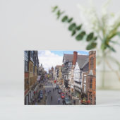 Engelse stad Chester Briefkaart (Staand voorkant)