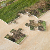 ENGELSE STEEN HUISJE PUZZEL LEGPUZZEL (Zijkant)