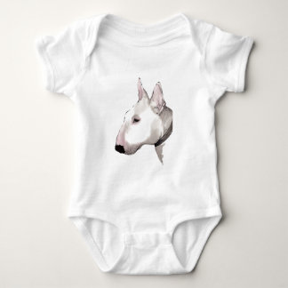 engelse stier doodsbang baby t shirt