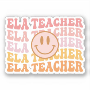 Engelse taalkundendocent, ELA-docentencadeautje Sticker