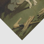 Engelse Terriers Tissuepapier (Detail)