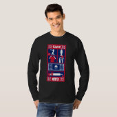 Engelse testcricket t-shirt (Voorkant volledig)