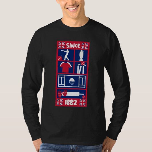 Engelse testcricket t-shirt (Voorkant)