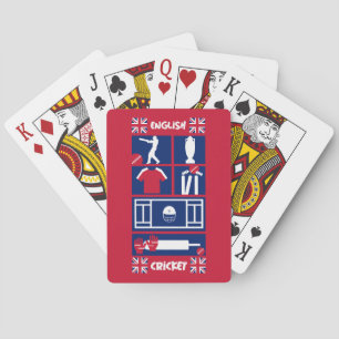 Engelse testcricket The Ashes Pokerkaarten