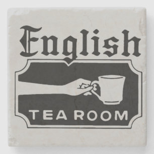 Engelse thea Room Stenen Onderzetter