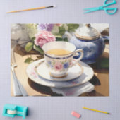 Engelse thee Victoriaans decoupage Tissuepapier (Craft)