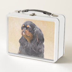 Engelse Toy Spaniel Schilderij Originele Dier Kuns