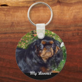Engelse Toy Spaniel Sleutelhanger (Voorkant)