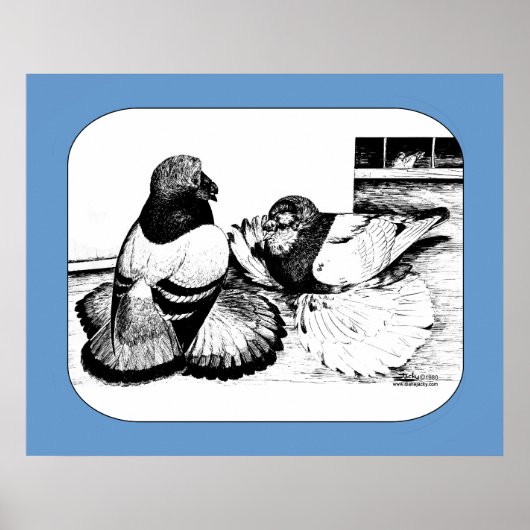 Engelse Trumpeters Poster (Voorkant)