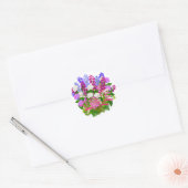 Engelse Tuin Boeket Sticker (Envelop)