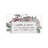 Engelse tuin | Etiketten van het Adres Floral (Voorkant)