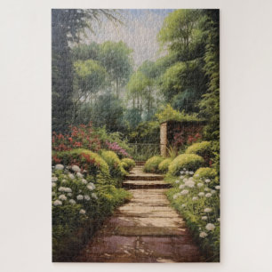Engelse tuin legpuzzel
