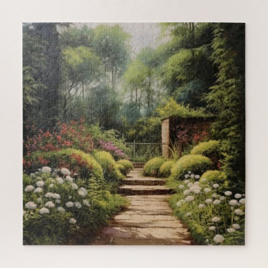 Engelse tuin legpuzzel (Verticaal)