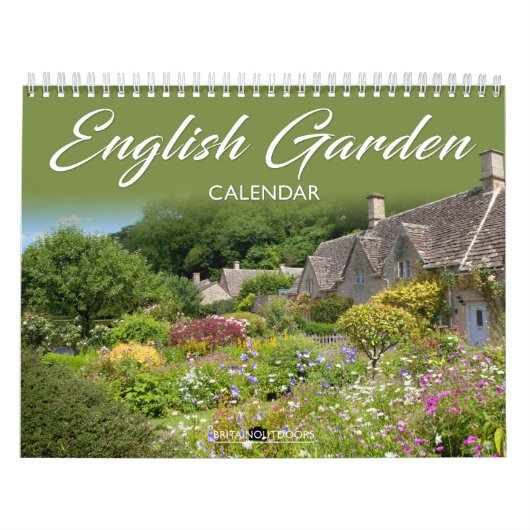 Engelse Tuinkalender Kalender (Hoes)