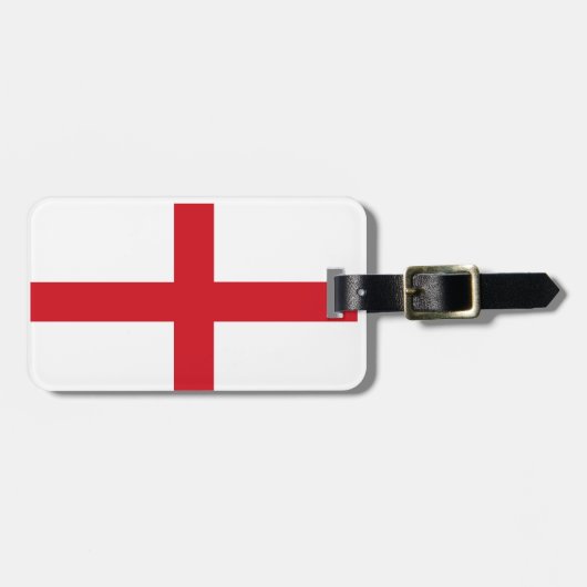 Engelse vlag bagagelabel (Voorkant horizontaal)