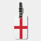 Engelse vlag bagagelabel (Voorkant verticaal)
