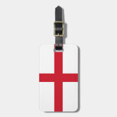 Engelse vlag bagagelabel (Voorkant verticaal)