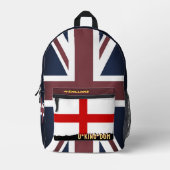 Engelse vlag, Britse Union Jack / VK Bedrukte Rugzak (Voorkant)