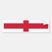 Engelse vlag bumpersticker (Voorkant)