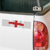 Engelse vlag bumpersticker (Op Truck)